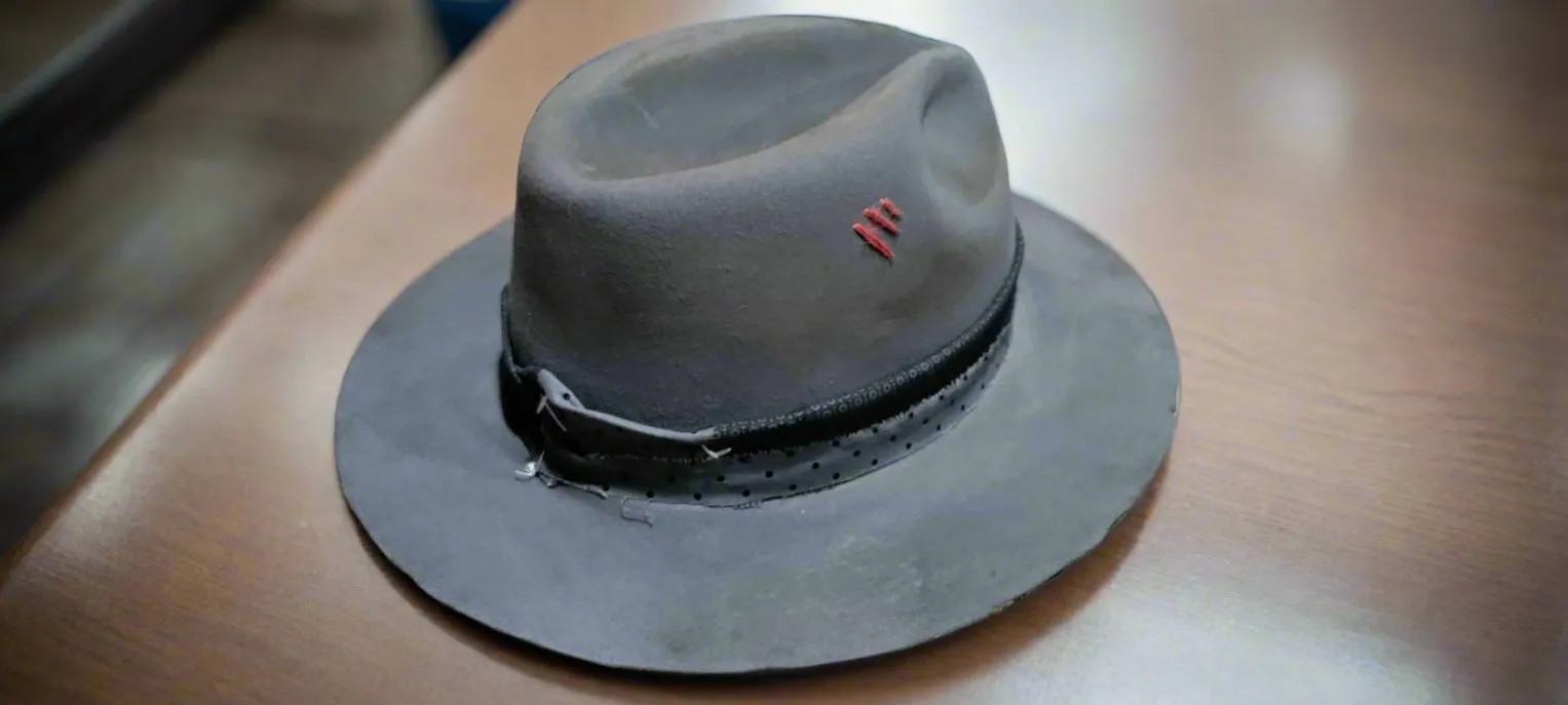 Stetson Hancock Fedora (Distressed) - Vintage-Inspired Classic Hat