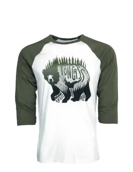 Tongass Bear Baseball Tee- Unisex