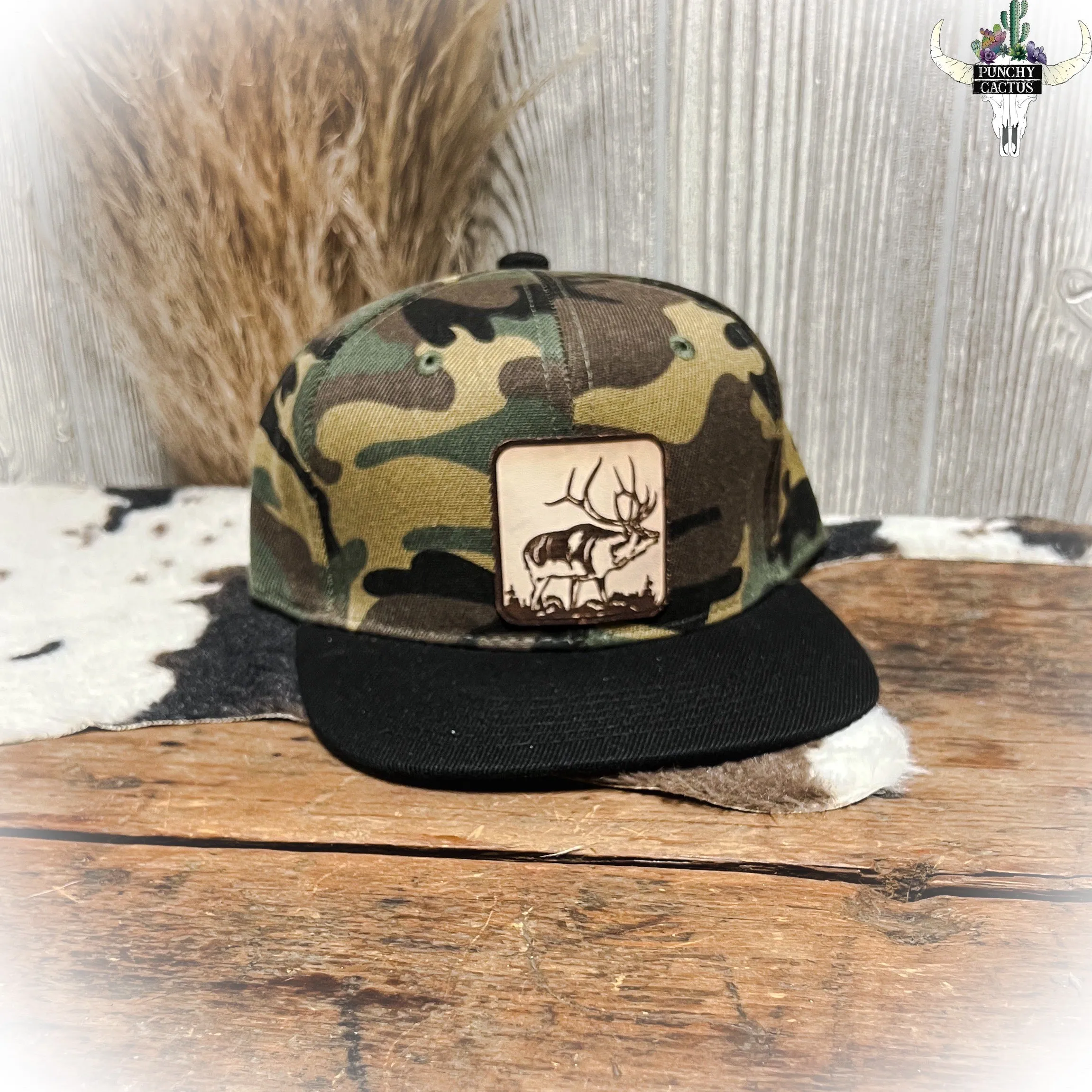 US Camo Elk - Kids Hat