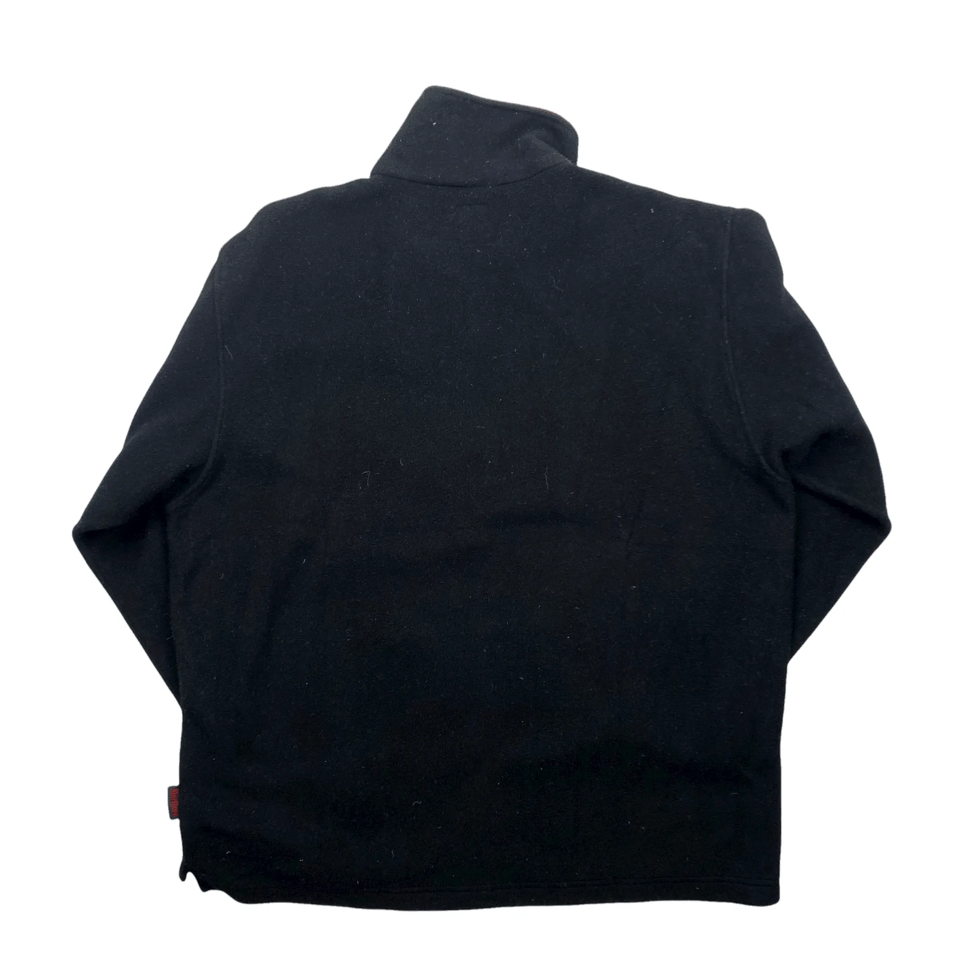 Vintage 90s Black Marlboro Half Zip Fleece - Extra Large