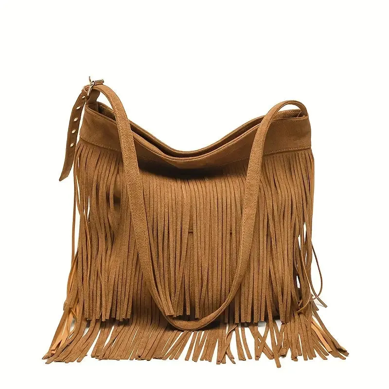 Vintage Tassel Hobo Bag only at Bling & Bloom's Boutique | Western Style Large Purse