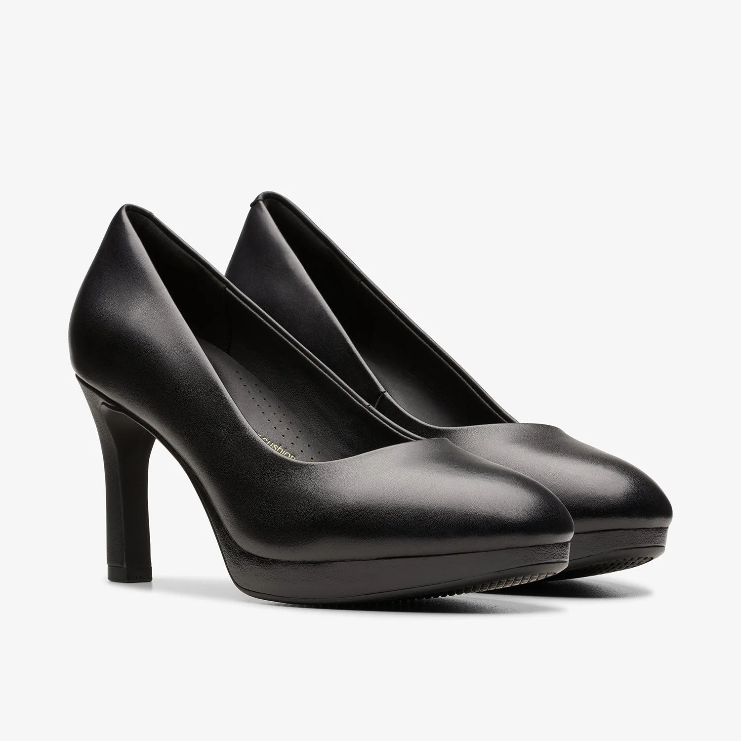 Womens - Pavona Court Black Leather