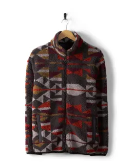 Wye Aztec - Mens Recycled Fleece - Multi