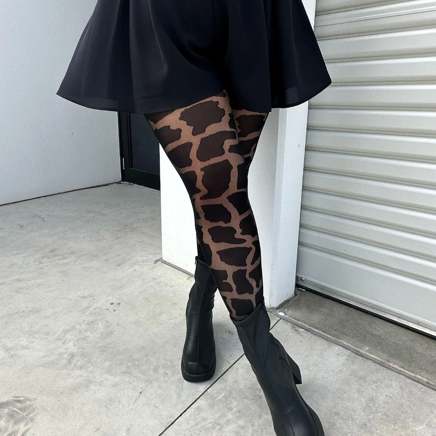 Your HighNess - Giraffe Print Tights